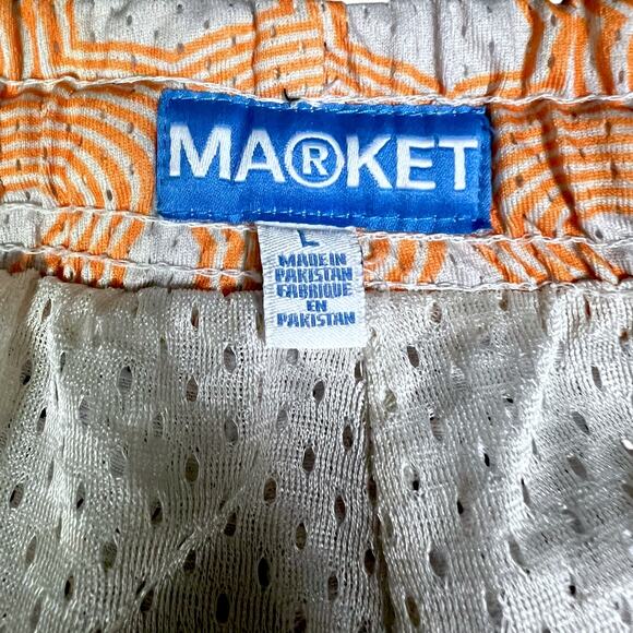 Men's Market Studios Quantum Mesh Shorts 'Sand' - Size L - $70 Retail - Picture 4 of 6